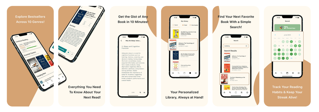 Read in Ten App Screenshot